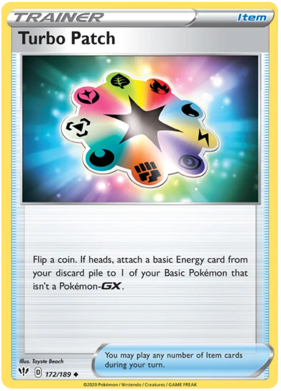 Turbo Patch (172/189) - Darkness Ablaze
