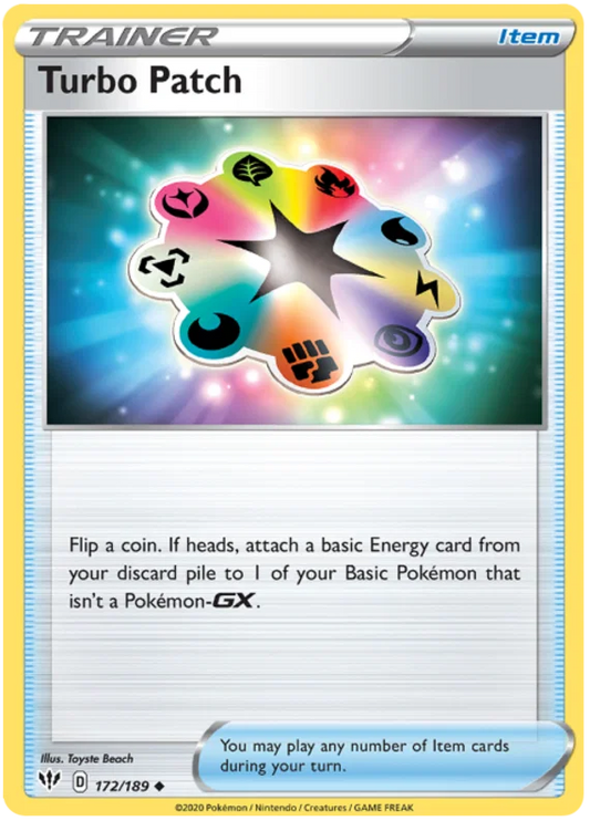 Turbo Patch (172/189) - Darkness Ablaze