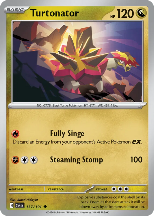 Turtonator (137/191) - Surging Sparks