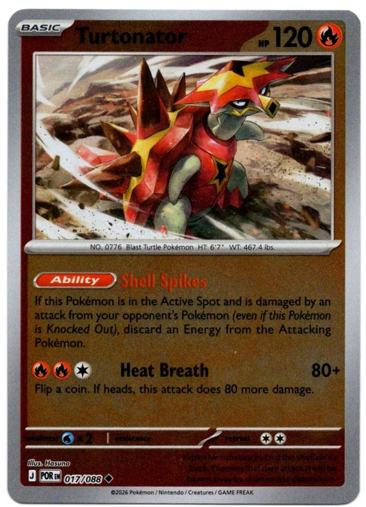 Turtonator Reverse Holo (017/088) - Perfect Order