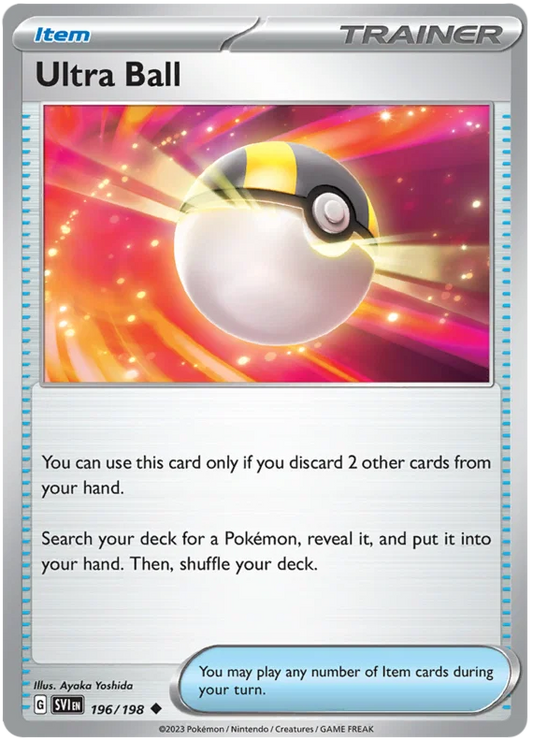 Ultra Ball (196/198) - Scarlet & Violet