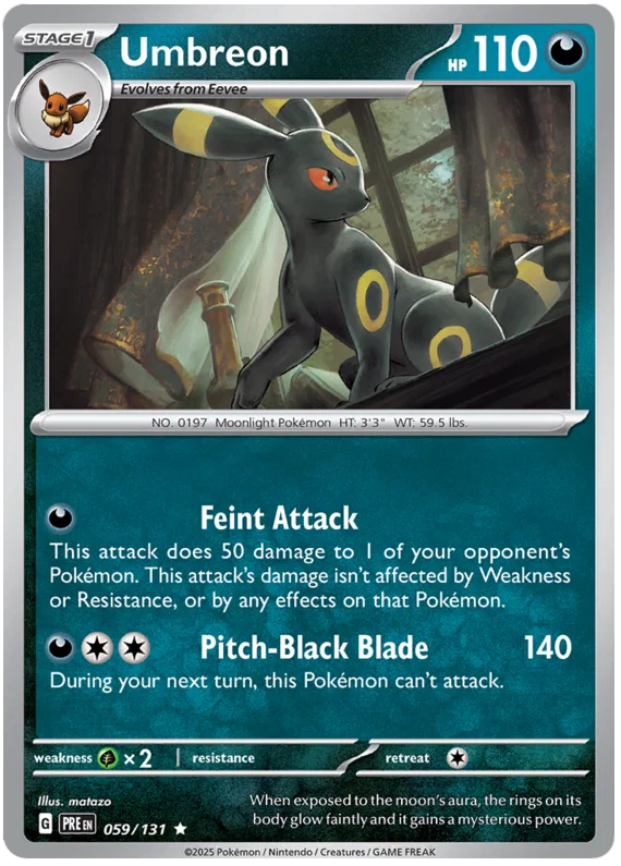 Umbreon Holo (059/131) - Prismatic Evolutions