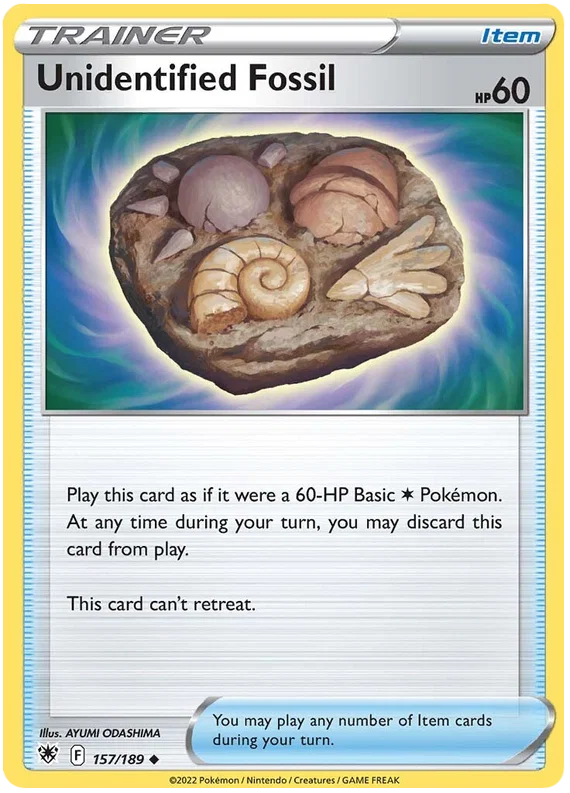 Unidentified Fossil (157/189) - Astral Radiance