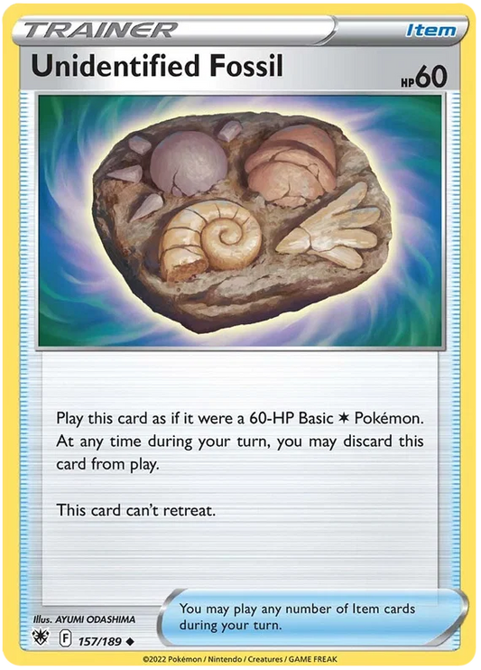 Unidentified Fossil (157/189) - Astral Radiance