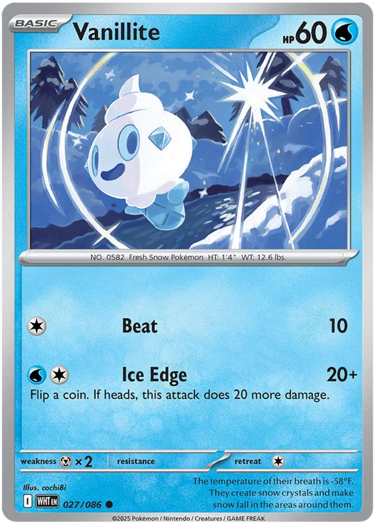 Vanillite (027/086) - White Flare