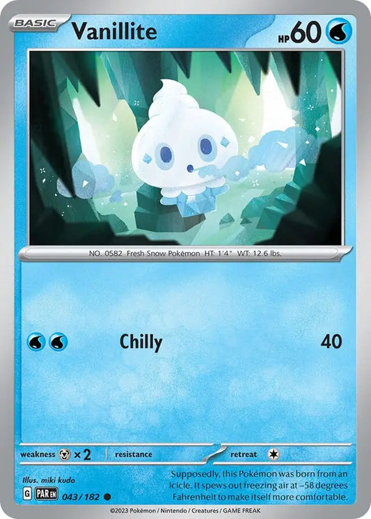 Vanillite (043/182) - Paradox Rift