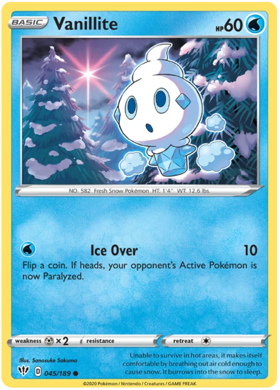 Vanillite (045/189) - Darkness Ablaze
