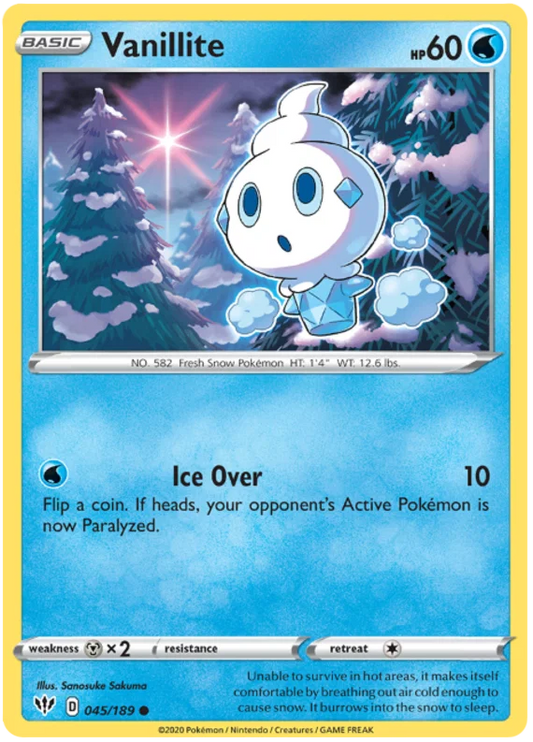 Vanillite (045/189) - Darkness Ablaze