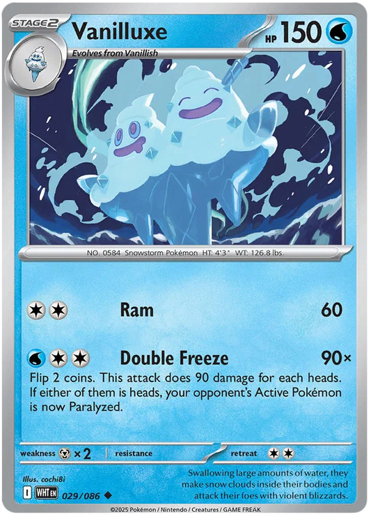 Vanilluxe (029/086) - White Flare
