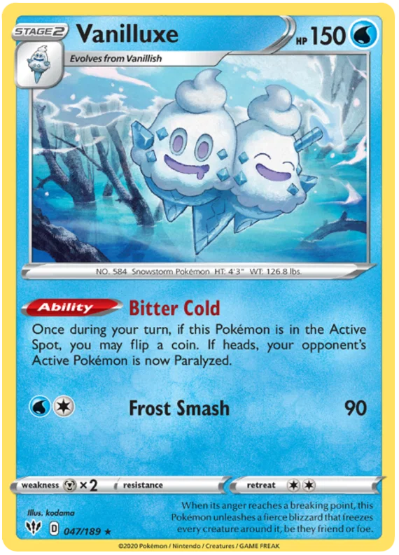 Vanilluxe (047/189) - Darkness Ablaze