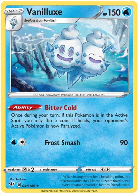 Vanilluxe (047/189) - Darkness Ablaze