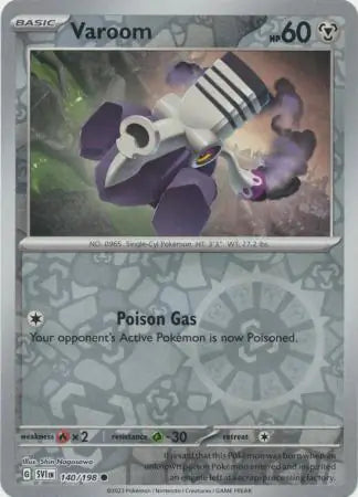 Varoom Reverse Holo (140/198) - Scarlet & Violet