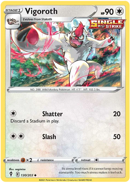 Vigoroth (130/203) - Evolving Skies