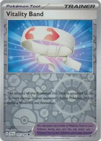 Vitality Band Reverse Holo (197/198) - Scarlet & Violet