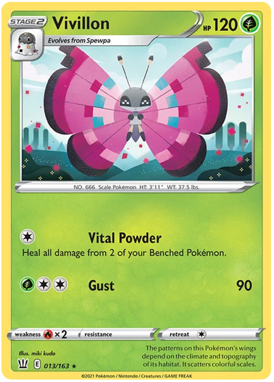 Vivillon (013/163) - Battle Styles