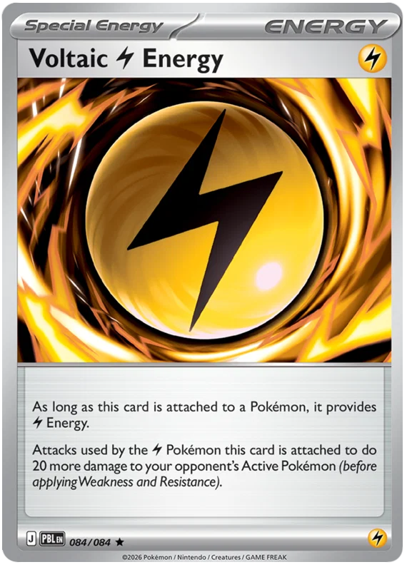 Voltaic Electric Energy [Holo] (084/084) - Pitch Black