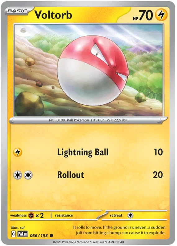 Voltorb (066/193) - Paldea Evolved