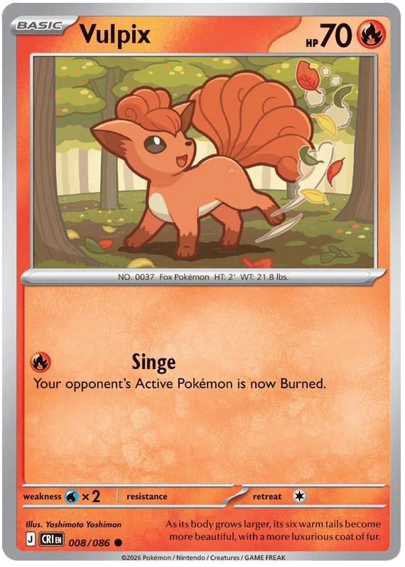Vulpix (008/086) - Chaos Rising
