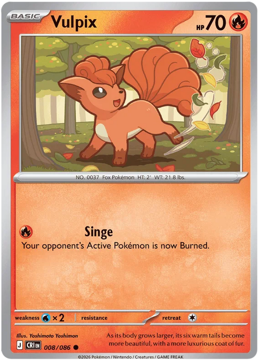 Vulpix (008/086) - Chaos Rising