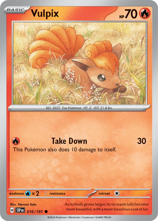Vulpix (016/191) - Surging Sparks