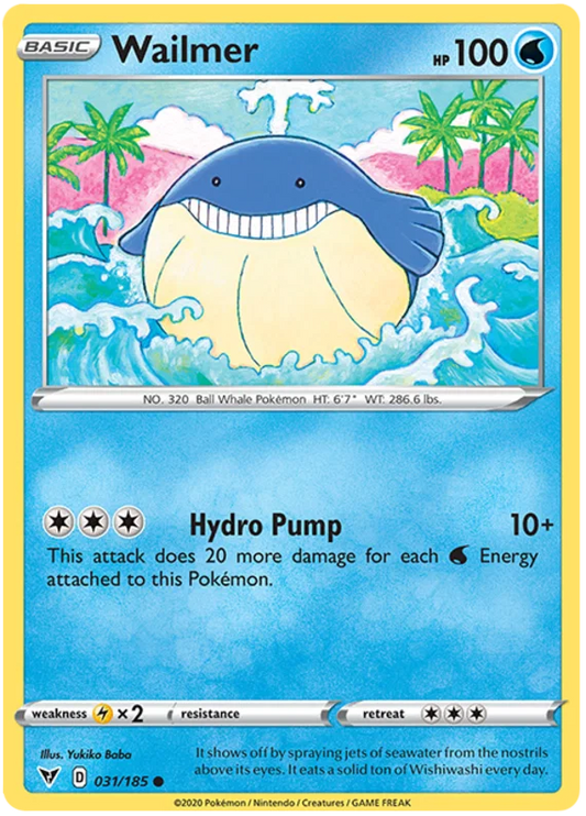 Wailmer (031/185) - Vivid Voltage