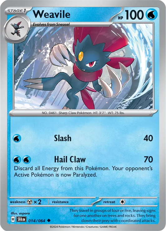 Weavile (014/064) - Shrouded Fable