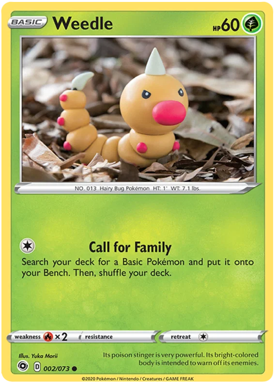 Weedle (002/073) - Champion's Path