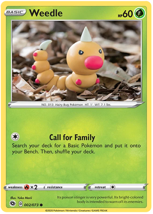 Weedle (002/073) - Champion's Path