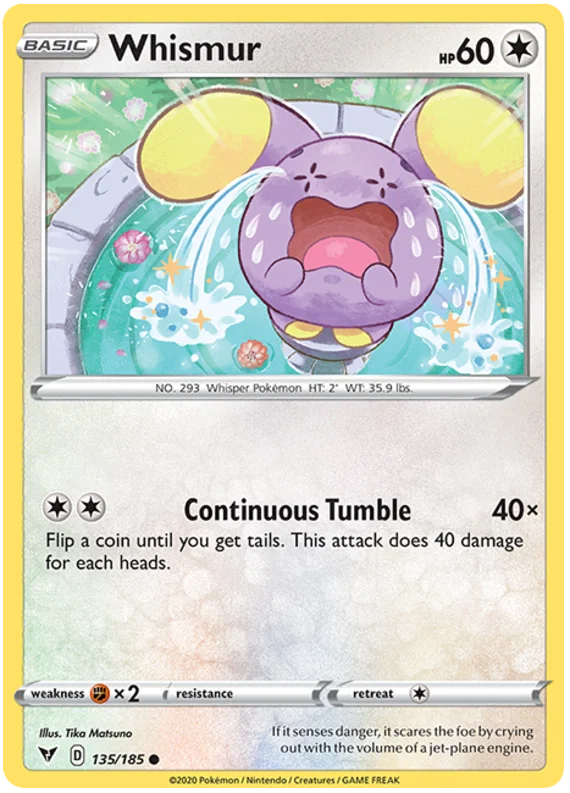 Whismur (135/185) - Vivid Voltage