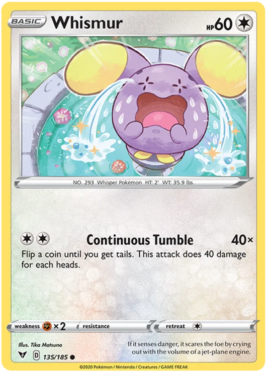 Whismur (135/185) - Vivid Voltage