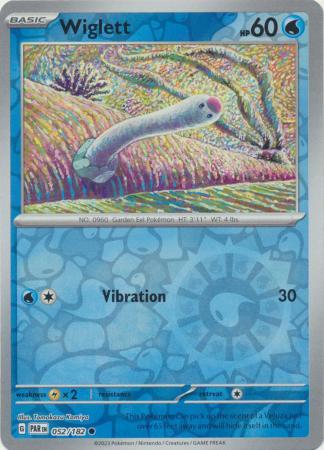 Wiglett Reverse Holo (052/182) - Paradox Rift