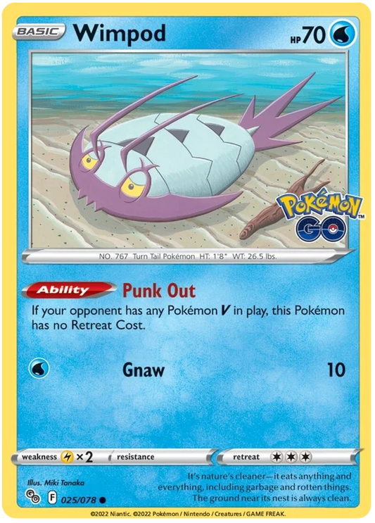 Wimpod (025/078) - Pokémon Go