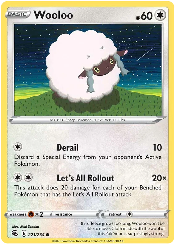 Wooloo (221/264) - Fusion Strike