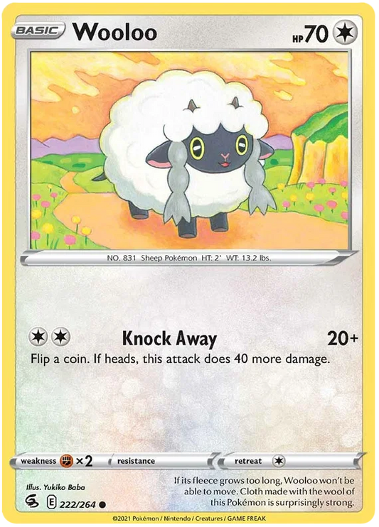 Wooloo (222/264) - Fusion Strike