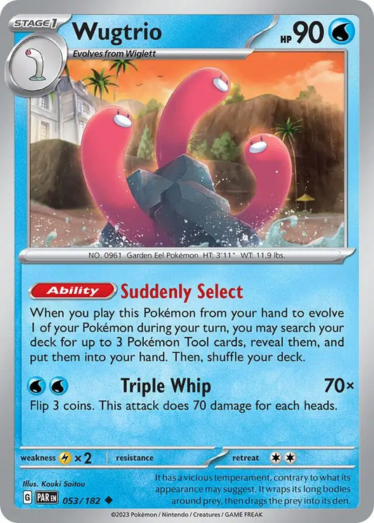 Wugtrio (053/182) - Paradox Rift