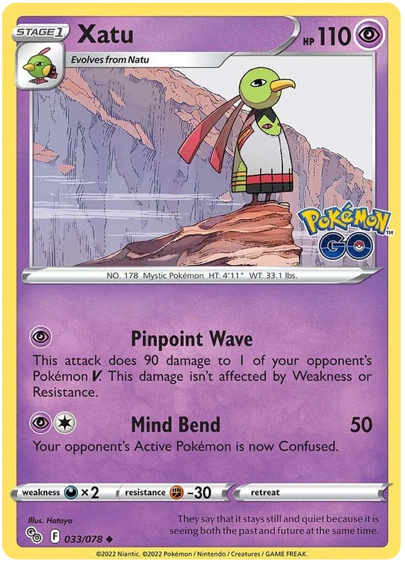 Xatu (033/078) - Pokémon Go