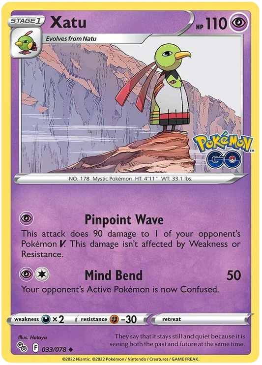 Xatu (033/078) - Pokémon Go