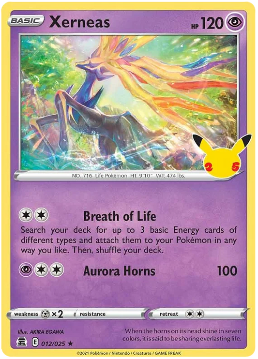 Xerneas (012/025) - Celebrations