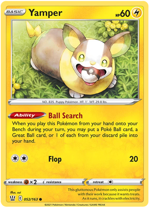 Yamper (052/163) - Battle Styles