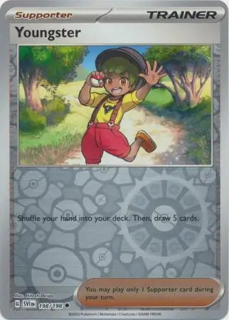 Youngster Reverse Holo (198/198) - Scarlet & Violet