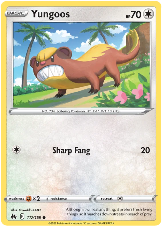 Yungoos (117/159) - Crown Zenith