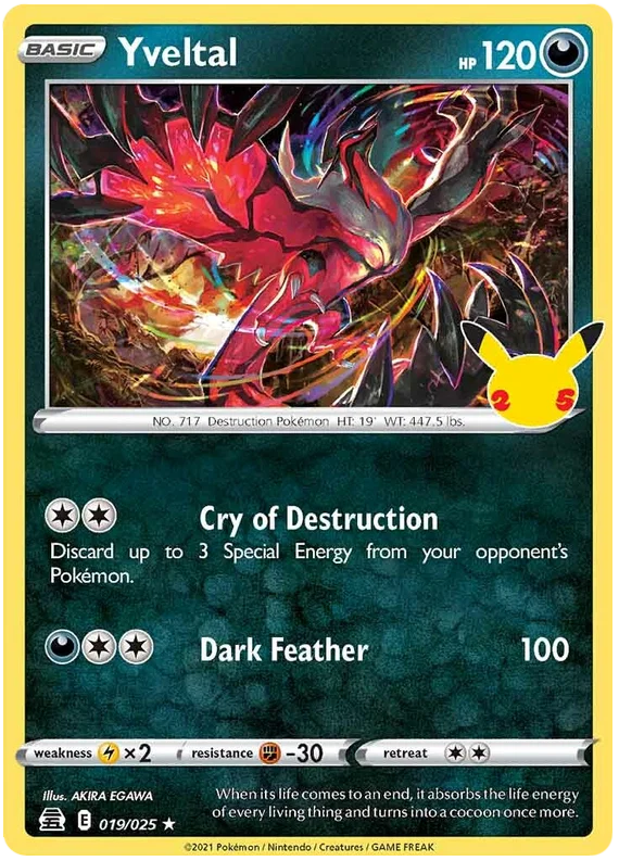 Yveltal (019/025) - Celebrations