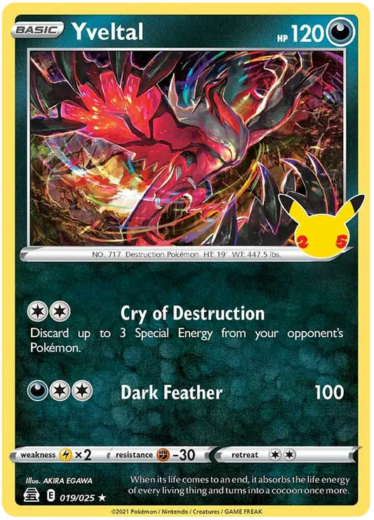 Yveltal (019/025) - Celebrations