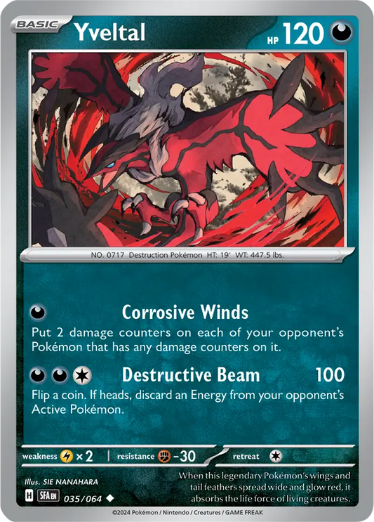 Yveltal (035/064) - Shrouded Fable