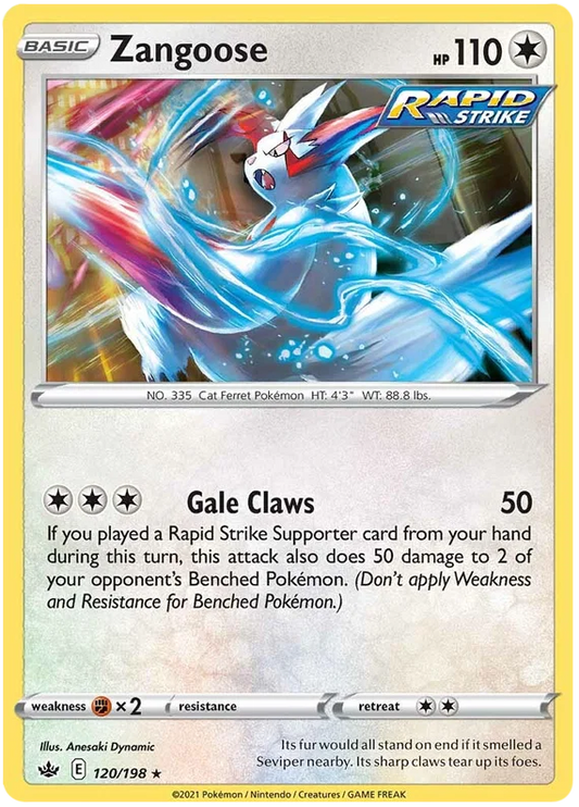 Zangoose (120/198) - Chilling Reign