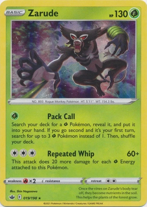 Zarude Holo (019/198) - Chilling Reign