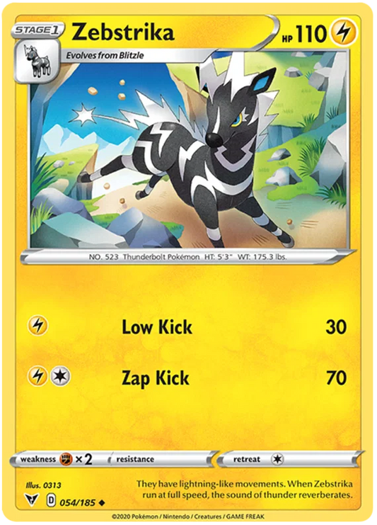 Zebstrika (054/185) - Vivid Voltage
