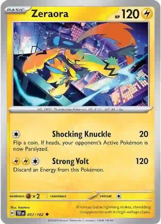 Zeraora (057/162) - Temporal Forces