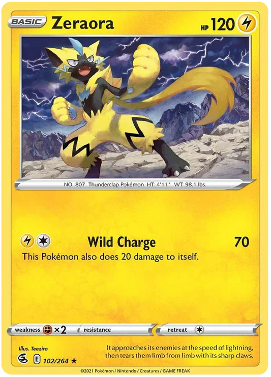Zeraora (102/264) - Fusion Strike