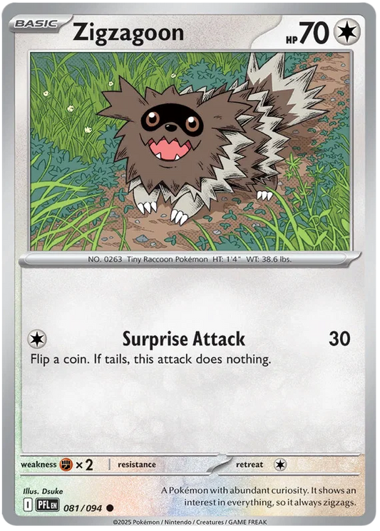 Zigzagoon (081/094) - Phantasmal Flames